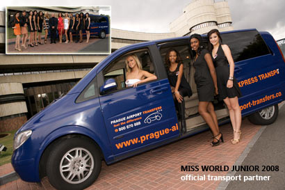 Miss Junior Europe 2007 - Prague Airport Transfers official partner